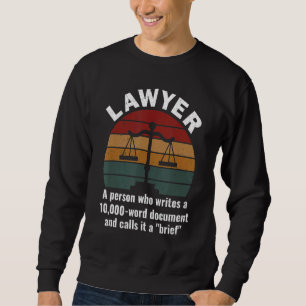 Sudadera Abogado Abogado Abogado Abogado por Definición