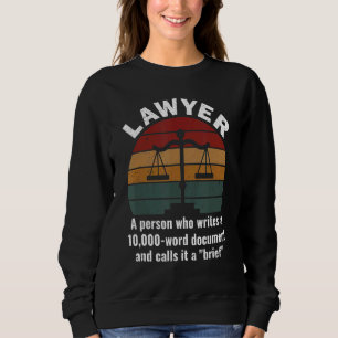 Sudadera Abogado Abogado Abogado Abogado por Definición