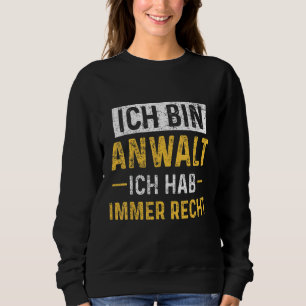Sudadera Abogado abogado siempre estudiantes correctos