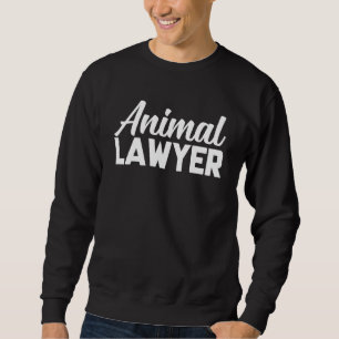 Sudadera Abogado animal, salvamento de vida silvestre, dere