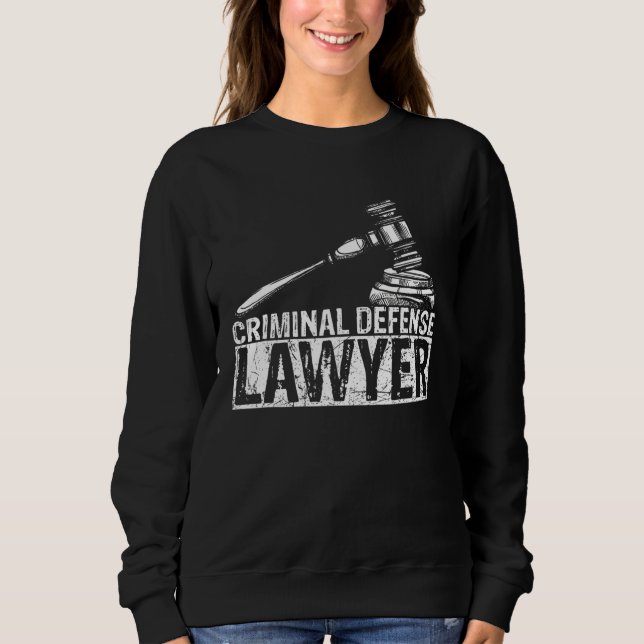 Sudadera Abogado de Defensa Penal (Anverso)