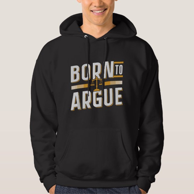 Sudadera Abogado Defensor de Grado de Discusión Abogado Abo (Anverso)