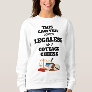 Sudadera Abogado Divertido Ama el Lenguaje Jurídico y el Re