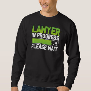 Sudadera Abogado En Curso Divertido Abogado Estudiante De D