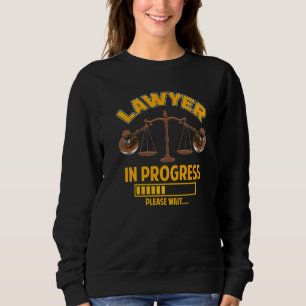 Sudadera Abogado En Curso Futuro Abogado Graduado La Ley
