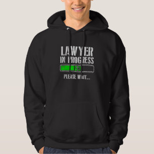 Sudadera Abogado en Progreso Estudiante de Facultad de Der