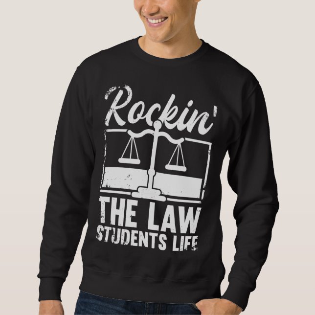 Sudadera Abogado En Progreso Juris Facultad De Derecho Grad (Anverso)