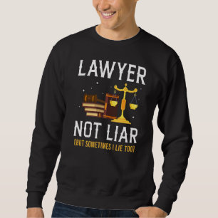 Sudadera Abogado no es un abogado de la Facultad de Derecho