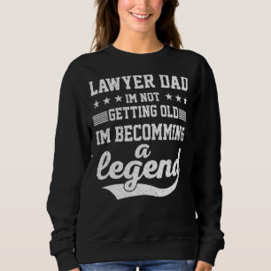 Sudadera Abogado papá, no me estoy haciendo viejo, me estoy