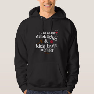 Sudadera Abogado Wine Lover - Estudiante de Derecho de la F