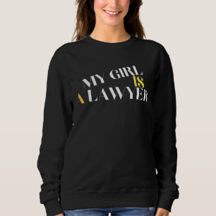 Sudadera Abogados De Amor Cita Que Mi Chica Es Abogado De G