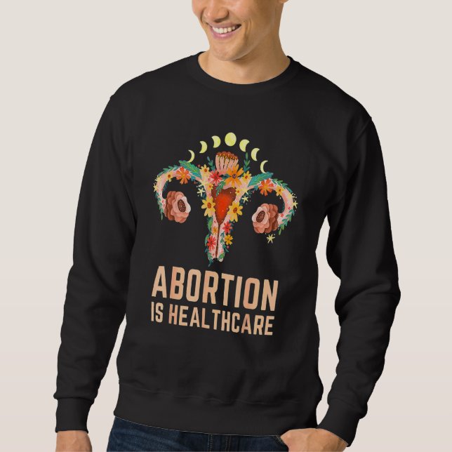 Sudadera Aborto: Feminis Choice Feminis (Anverso)