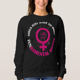 Sudadera Aborto feminista de derechos humanos fundamentales