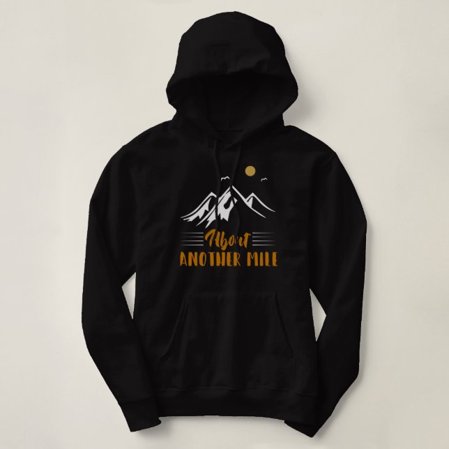 Sudadera About another Mile (Diseño del anverso)