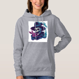 Sudadera Abra-Cadabra Huesos � Cráneo de Magia Divertida