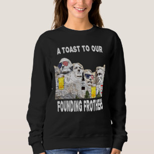 Sudadera Abraham Drinkin Ben Drankin Mount Rushmore Estados