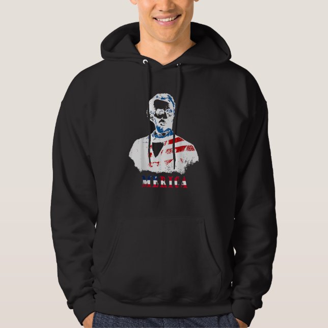 Sudadera Abraham Lincoln 4 De Julio Bandera Estadounidense  (Anverso)
