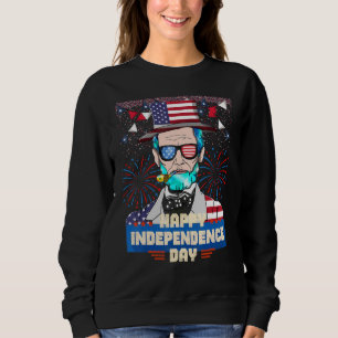 Sudadera Abraham Lincoln 4 De Julio Día De La Independencia