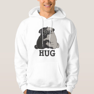 Sudadera Abraza a los Pugs para Amante de Perros Amante de
