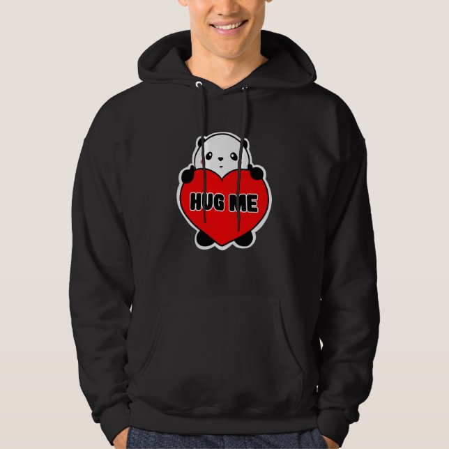 Sudadera Abrázame - Panda Lindo (Anverso)