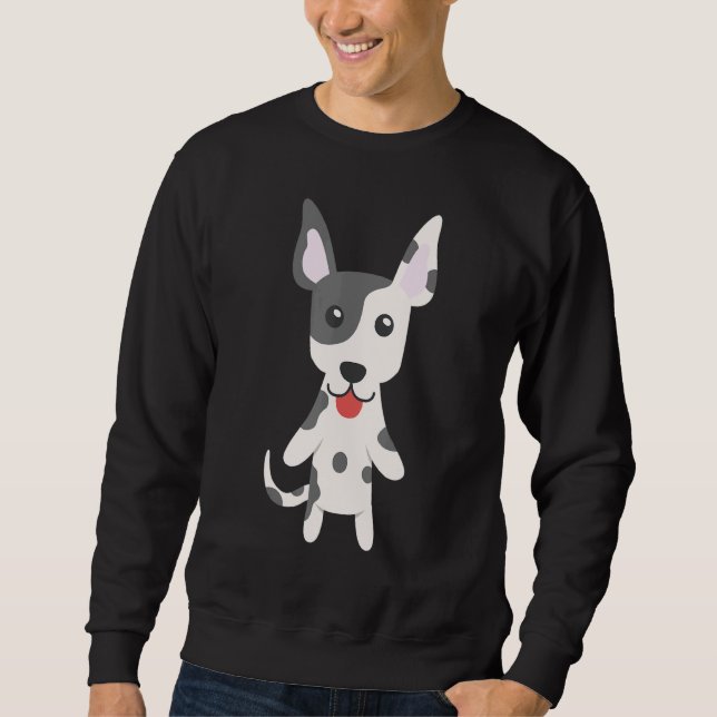 Sudadera Abrazando perros, orquídea inca peruana (Anverso)
