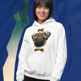 Sudadera Abrazo A Pug
