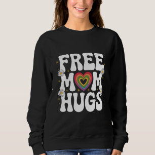 Sudadera Abrazo de mamá gratis orgullo LGBT lésbico gay tra