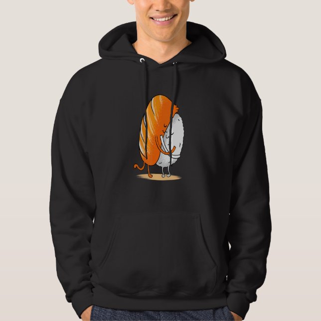 Sudadera Abrazo de sushi (Anverso)