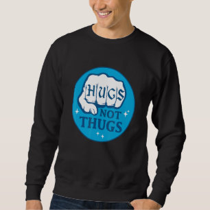 Sudadera Abrazos No Matones Puño De Mano Para Hombres Mujer