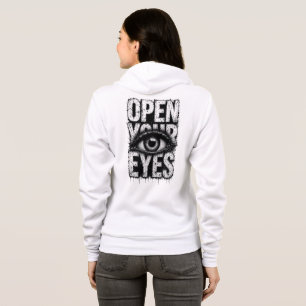 Sudadera Abre Tus Ojos Arte Grunge Gótico de Calle