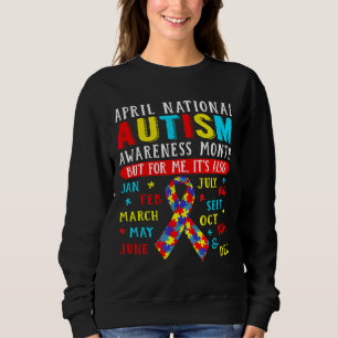 Sudadera Abril es el rompecabezas del Mes de Conciencia sob