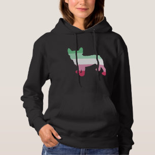 Sudadera Abrosexual French Bulldog Abrosexuality Frenchie