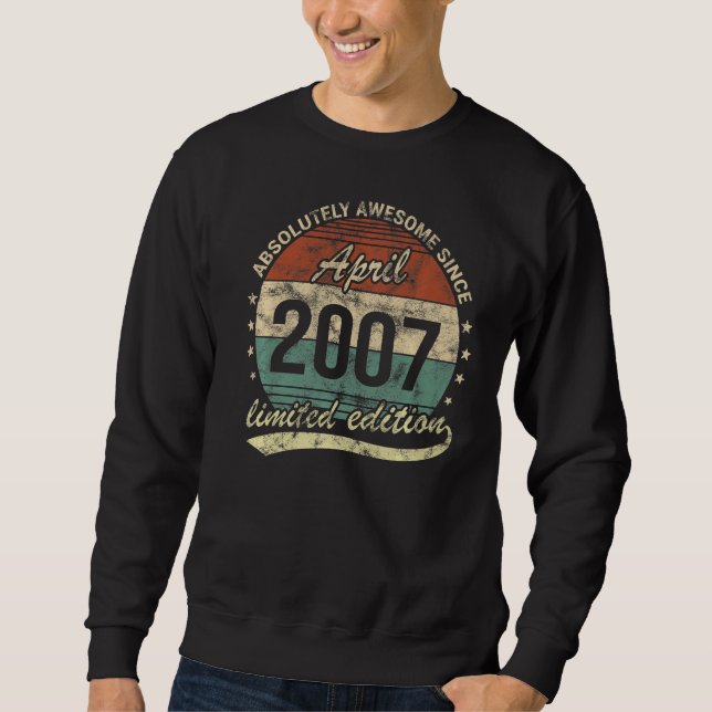 Sudadera Absolutamente asombroso desde el nacimiento de un  (Anverso)