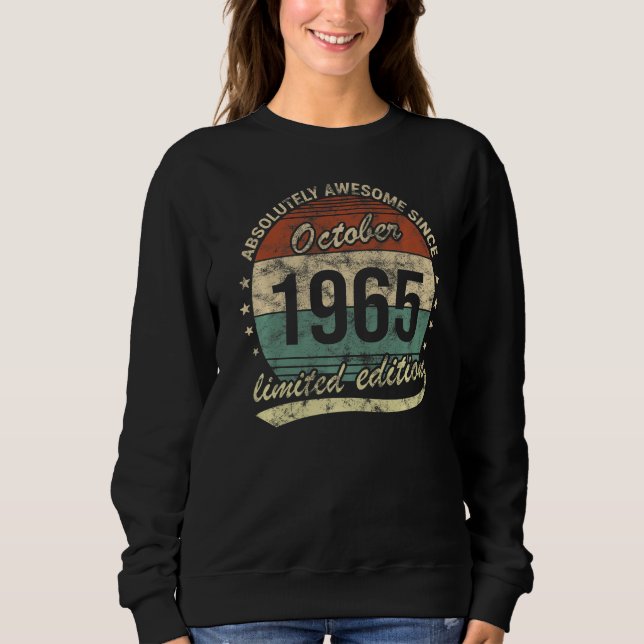 Sudadera Absolutamente Asombroso Desde Octubre De 1965 Homb (Anverso)