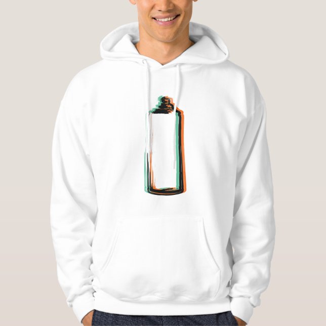 Sudadera Abstracción de las latas de pintura para pulveriza (Anverso)