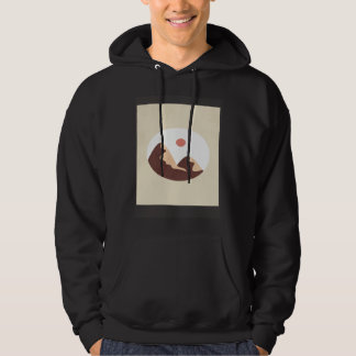 Sudadera Abstract Mountains Landscape Nature Sky Minimalist