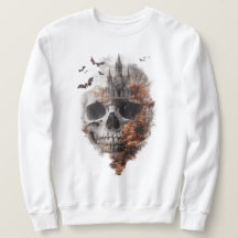 Abstract Skull Art Sweatshirt