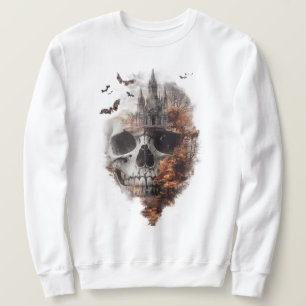 Sudadera Abstract Skull Art Sweatshirt