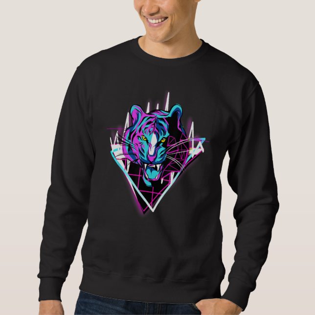 Sudadera Abstract Tiger (Anverso)