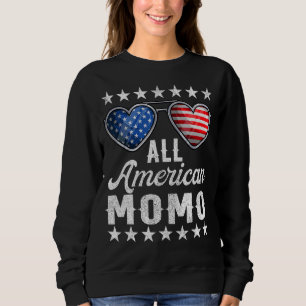Sudadera Abuela 4 De Julio Mujeres Todo Momo Estadounidense