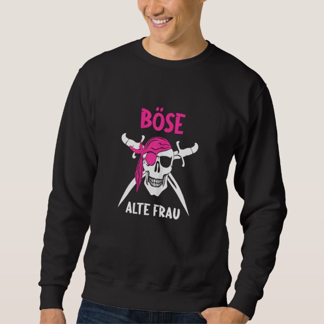 Sudadera Abuela abuela jubiladora motociclista sarcasmo (Anverso)