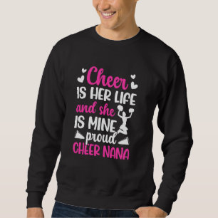 Sudadera Abuela animadora orgullosa Abuela animadora de una