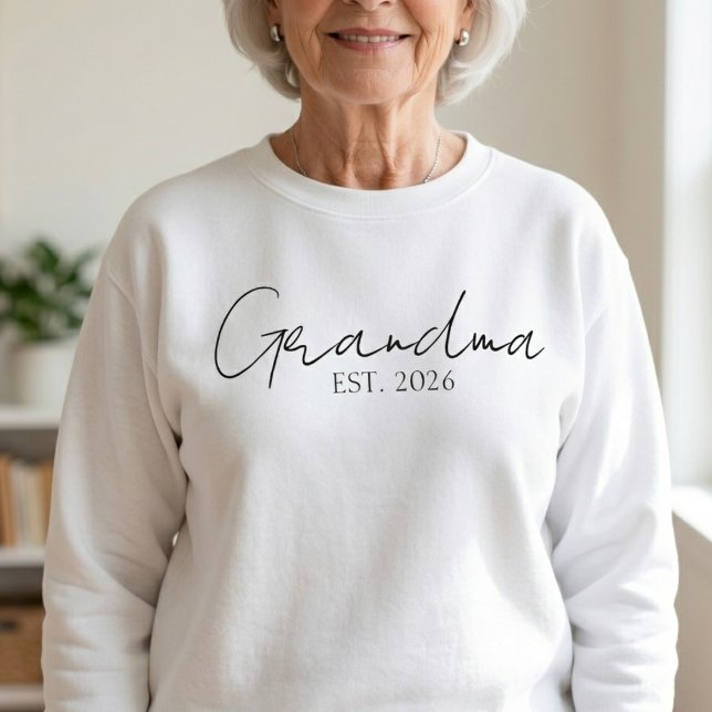 Sudadera Abuela Atemporal Desde el Año Letra Clásica  (Subido por el creador)