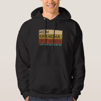 Sudadera Abuela Bisabuela Tatarabuela Me Sigo Mejorando