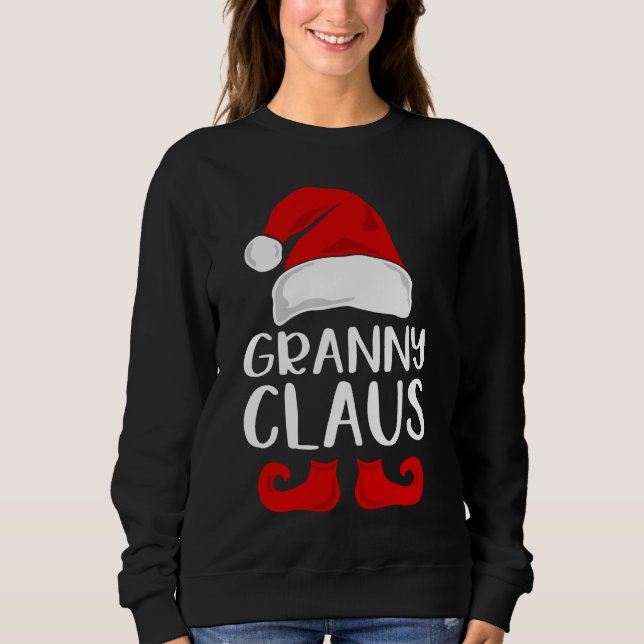 Sudadera Abuela Claus/Navidades (Anverso)