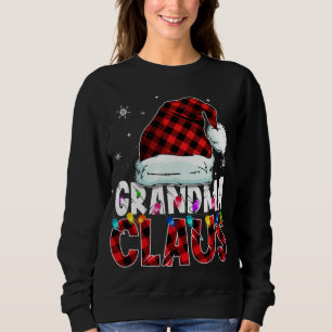 Sudadera Abuela Claus Navidades casadas con la familia Paja