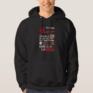 Sudadera Abuela de béisbol orgullosa Familia de béisbol Com