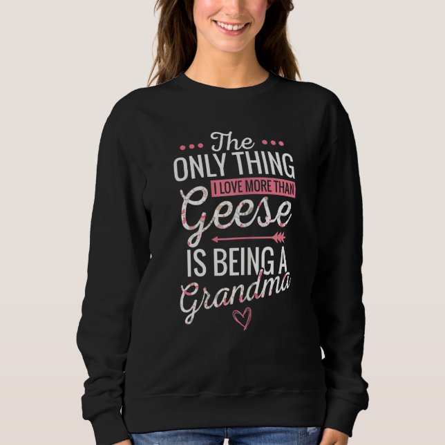 Sudadera Abuela de Goose para las mujeres (Anverso)