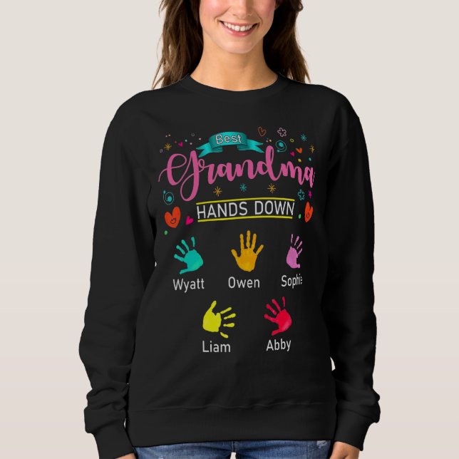 Sudadera Abuela de Hands Down (Anverso)