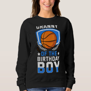 Sudadera Abuela De La Celeb De La Familia De Baloncesto Bir